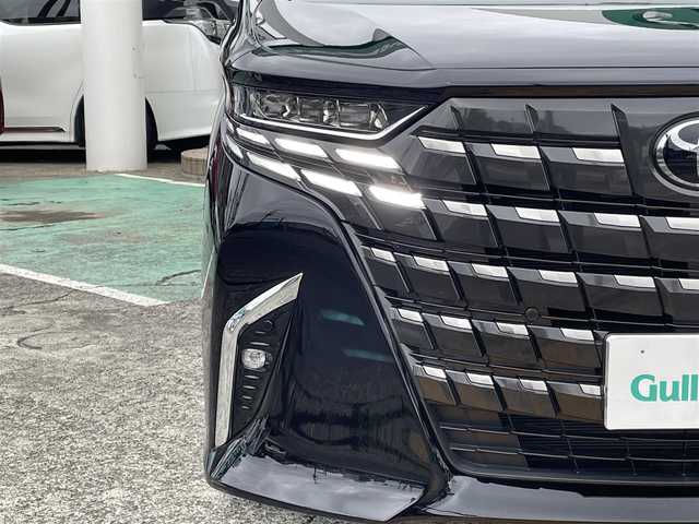 トヨタ アルファード Z 神奈川県 2023(令5)年 1万km ブラック ワンオーナー/純正コネクティッドナビ/　（Bluetooth・USB・Miracast・HDMI）/フルセグTV/純正フリップダウンモニター/左右独立ムーンルーフ/両側パワースライドドア/トヨタセーフティセンス/パノラミックビューモニター/パワーバックドア/LEDヘッドライト/LEDフォグライト/置くだけ充電/前後ドライブレコーダー/ステアリングヒーター/前席シートヒーター/エアシート/2列目シートヒーター/エアシート/ビルトインETC2.0/スマートキー×2/保証書/取扱説明書