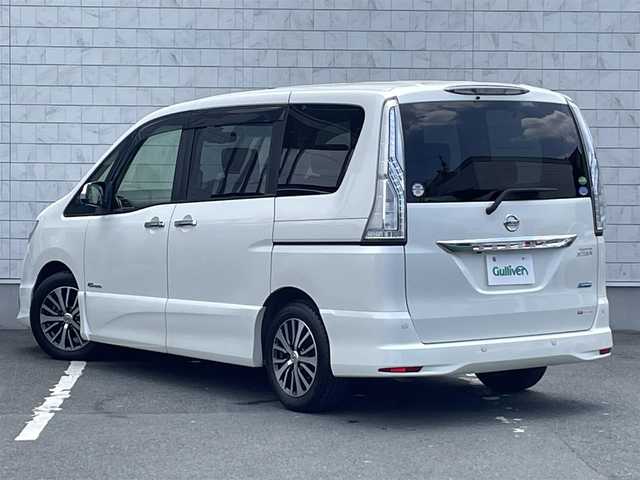 日産 セレナ ハイウェイS S HV Aセーフ 茨城県 2014(平26)年 8.6万km ブリリアントホワイトパール (株)IDOMが運営する【じしゃロン水戸店】の自社ローン専用車両になりますこちらは現金またはオートローンご利用時の価格です。自社ローンご希望の方は別途その旨お申付け下さい/エマージェンシーブレーキ付き/・純正メモリーナビ/・フルセグテレビ/・CD/DVD再生機能/・ミュージックサーバー（SD録音）/・Bluetooth/USB/AUX接続機能/・全方位カメラ/・ETC/・3列シート/・ウォークスルー/・両側電動スライドドア/・衝突軽減ブレーキ/・レーンキプアシスト/・純正16インチアルミホイール/・純正LEDヘッドライト/・オートライト/・コーナーセンサー/・クルーズコントロール/・スマートキー/・オートエアコン/・リアオートエアコン/・アイドリングストップ