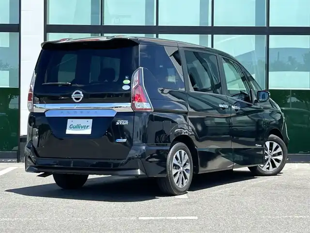 日産 セレナ ハイウェイスター プロパイロットED 和歌山県 2016(平28)年 5.2万km ダイヤモンドブラック 社外7インチナビ（AVIC-MRZ99）/バックカメラ/BT/CD/DVD/衝突被害軽減ブレーキ/レーンキープアシスト/プロパイロット/オートライト/前後コーナーセンサー/フリップダウンモニター（HDMI＆SDカード）/両側パワスラ/ハンズフリーオートスライド/前方ドラレコ/ビルトインETC/LEDヘッドライト/フォグランプ/後席ロール式サンシェード/ステアリングリモコン/オートホールド