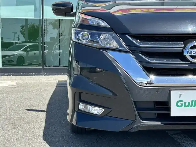 日産 セレナ ハイウェイスター プロパイロットED 和歌山県 2016(平28)年 5.2万km ダイヤモンドブラック 社外7インチナビ（AVIC-MRZ99）/バックカメラ/BT/CD/DVD/衝突被害軽減ブレーキ/レーンキープアシスト/プロパイロット/オートライト/前後コーナーセンサー/フリップダウンモニター（HDMI＆SDカード）/両側パワスラ/ハンズフリーオートスライド/前方ドラレコ/ビルトインETC/LEDヘッドライト/フォグランプ/後席ロール式サンシェード/ステアリングリモコン/オートホールド