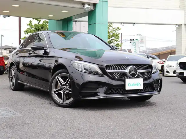 メルセデス・ベンツ Ｃ２２０ｄ アバンギャルド　AMGライン 神奈川県 2018(平30)年 2.9万km 黒 レーダーセーフティパッケージ/純正ナビ/フルセグＴＶ/アイドリングストップ/アクティブクルーズ/バックカメラ/ブラインドスポットモニター/黒革シート　シートヒーター/ＥＴＣ２．０/前後ドラレコ/前後クリアランスソナー/ＬＥＤヘッドライト/キーレスGo/スペアキー/保証書/取説