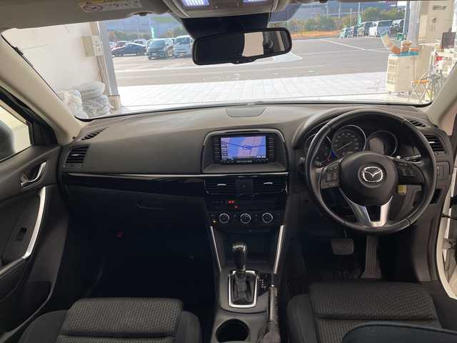 マツダ ＣＸ－５ XD 愛知県 2014(平26)年 6.8万km クリスタルホワイトパールマイカ 純正ナビ/レーダークルーズコントロール/CD DVD/Bluetooth/バックカメラ/LEDヘッドライト/キャリパー/ETC/ステアリングスイッチ/スマートキー/プッシュスタート