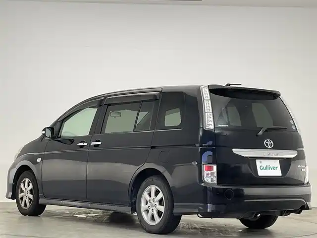 トヨタ アイシス プラタナ Vセレクション 滋賀県 2011(平23)年 12.7万km ブラック 禁煙車/７インチディーラーOPナビ/(フルセグTV・Bluetooth・CD・DVD・AM・FM・AUX・SD)/ETC/片側パワースライドドア/プラズマクラスター/スマートキー/スペアキー/純正フロアマット/オートエアコン/電装格納ミラー/純正15インチアルミホイール