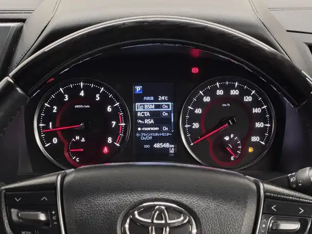 トヨタ アルファード S Cパッケージ 三重県 2022(令4)年 4.9万km ホワイトパールクリスタルシャイン ガソリン/FF/MTモード付インパネCVT/純正 9インチナビ/（AM/FM/CD/DVD/USB/iPod/Bluetooth/Miracast/TV/CarPlay/AndroidAuto）/12.1インチ後席モニター V12T-R68C/バックカメラ/両側パワースライドドア/ドライブレコーダー前後/ETC/Toyota Safety Sense/・プリクラッシュセーフティ/・レーントレーシングアシスト/・アダプティブハイビームシステム/・レーダークルコン/・ロードサインアシスト/・パーキングサポートブレーキ（静止物・後方接近車両*）/・【OP】ブラインドスポットモニター＋リヤクロストラフィックアラート/装備/・【OP】ツインムーンルーフ/・【OP】デジタルインナーミラー/・黒革（合皮）シート/・パワーシート（D/N/2nd）/・シートヒーター＆ベンチレーション（D/N）/・ステアリングヒーター/・パワーバックドア/・オートワイパー/・AC100Vコンセント（100W）/・3眼LEDヘッドランプ/・左右＋後席独立オートエアコン/・純正18inAW/・スマートキーx1/など