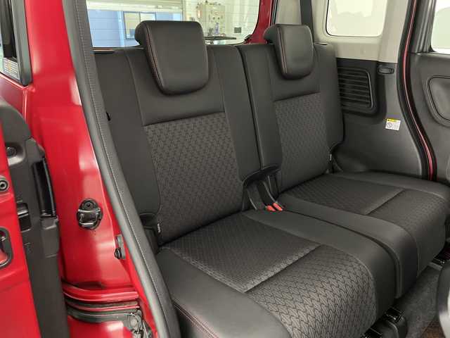 スズキ スペーシア カスタム HYBRID XS 宮崎県 2021(令3)年 2万km フェニックスレッドパール/ブルーイッシュブラックパール 純正ナビ/Ｂｌｕｅｔｏｏｔｈ　/フルセグＴＶ/ＣＤ／ＤＶＤ　/両側パワースライドドア/クルーズコントロール/黒ハーフレザーシート/ドライブレコーダー/バックカメラ　/デュアルブレーキサポート　/コーナセンサー　/レーンキープアシスト/Ｄ席シートヒーター/スマートキー/プッシュスタート