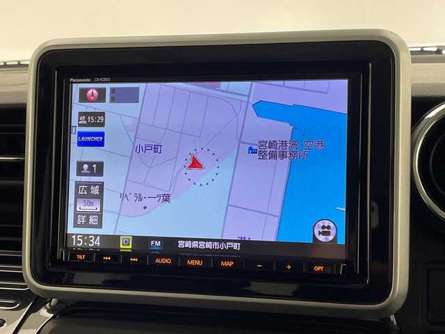 スズキ スペーシア カスタム HYBRID XS 宮崎県 2021(令3)年 2万km フェニックスレッドパール/ブルーイッシュブラックパール 純正ナビ/Ｂｌｕｅｔｏｏｔｈ　/フルセグＴＶ/ＣＤ／ＤＶＤ　/両側パワースライドドア/クルーズコントロール/黒ハーフレザーシート/ドライブレコーダー/バックカメラ　/デュアルブレーキサポート　/コーナセンサー　/レーンキープアシスト/Ｄ席シートヒーター/スマートキー/プッシュスタート