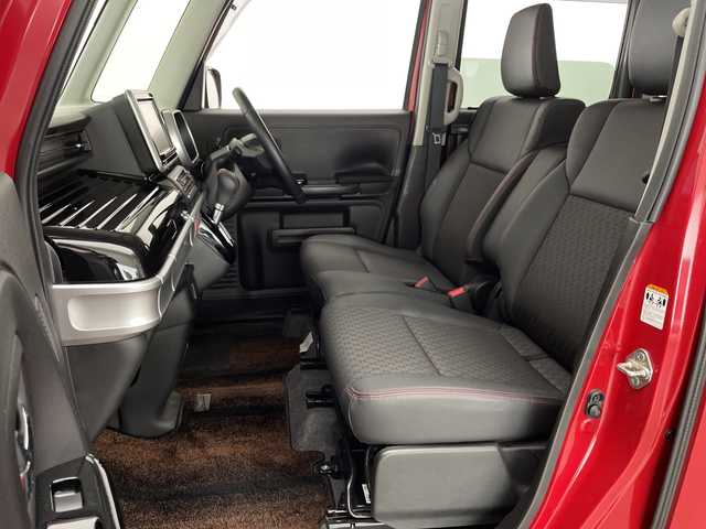 スズキ スペーシア カスタム HYBRID XS 宮崎県 2021(令3)年 2万km フェニックスレッドパール/ブルーイッシュブラックパール 純正ナビ/Ｂｌｕｅｔｏｏｔｈ　/フルセグＴＶ/ＣＤ／ＤＶＤ　/両側パワースライドドア/クルーズコントロール/黒ハーフレザーシート/ドライブレコーダー/バックカメラ　/デュアルブレーキサポート　/コーナセンサー　/レーンキープアシスト/Ｄ席シートヒーター/スマートキー/プッシュスタート