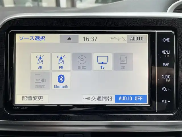 トヨタ シエンタ G 宮城県 2018(平30)年 7.7万km ブラックマイカ 登録時走行距離76895km/純正T-Conect ７インチメモリーナビ/フルセグテレビ/CD/DVD再生機能/ミュージックサーバー（SD録音）/Bluetooth接続/バックカメラ/ETC/両側パワースライドドア/純正フロアマット/3列シート/衝突軽減ブレーキ/車線逸脱警報システム/アイドリングストップ/スマートキー/プッシュスタート/オートエアコン/オートライト/ドライブレコーダー