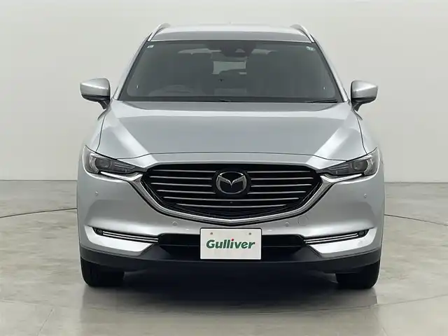 マツダ ＣＸ－８ XD Lパッケージ 熊本県 2017(平29)年 4.7万km ソニックシルバーM 純正ナビ　/全方位カメラ　/ＢＯＳＥサウンド　/ＥＴＣ　/レーダークルコン　/コーナーセンサー　/衝突軽減　/レーンキープ　/ＢＳＭ　/ＭＴモード付き　/シートヒーター　/ステアリングヒーター　/パワーバックドア　/Ｗエアコン