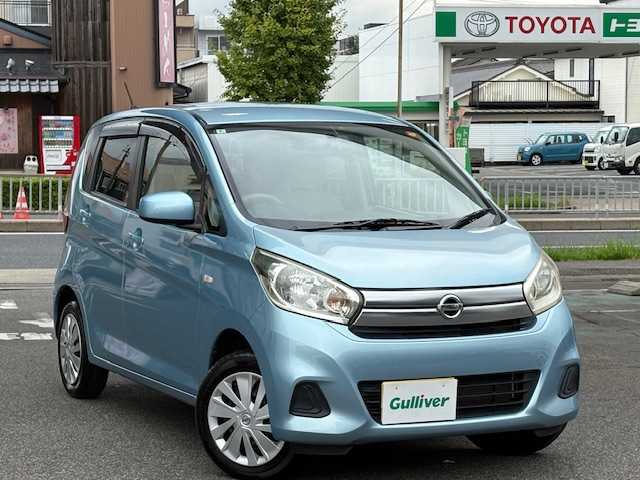 日産 デイズ J 愛知県 2016(平28)年 2.3万km アイスブルー /電動格納ミラー//ETC//ドアバイザー//前方ドラレコ//ワンセグTV//FM/AM//CD//USB//パナソニックナビ【CN-E２０５D】