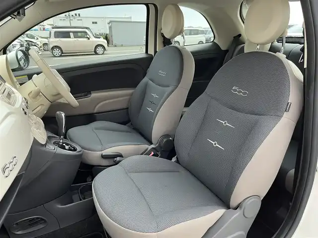 フィアット ５００Ｃ 1．2 ポップ 鳥取県 2015(平27)年 4.6万km 白 純正CDオーディオ/バックカメラ/横滑り防止装置/キーレスキー/MTモード付AT/キセノンヘットライト/フォグライト/ステアリングスイッチ/フロアマット/純正ホイールキャップ/スペアキー