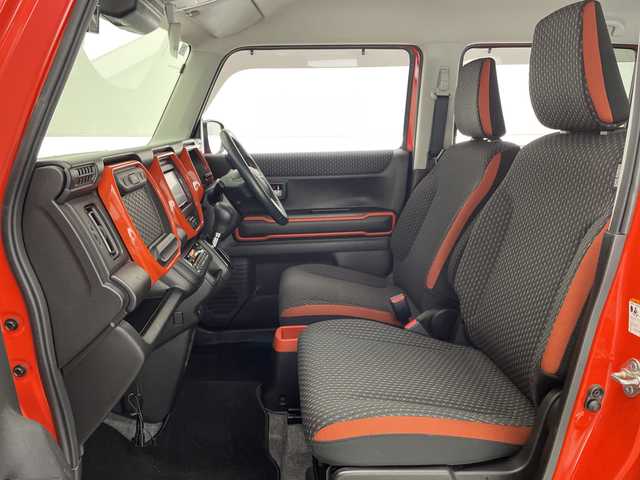 スズキ ハスラー HYBRID X 宮崎県 2020(令2)年 2万km バーミリオンオレンジ/ガンメタリック2トーン 社外ナビ(MDV-D708BTW)/CD/DVD/AM/FM/SD/Bluetooth/フルセグ/衝突軽減ブレーキ/アイドリングストップ/横滑り防止装置/車線逸脱警報/コーナーセンサー/D/N席シートヒーター/ステアリングスイッチ/電動格納ミラー/ウィンカーミラー/ドライブレコーダー/LEDヘッドライト/サイドバイザー/フロアマット/バックカメラ/スマートキー/ETC