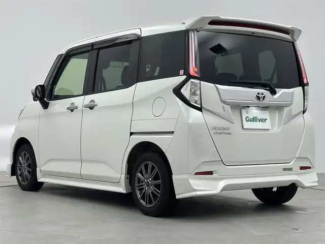 トヨタ ルーミー カスタムG－T 愛知県 2021(令3)年 3.6万km パールホワイトⅢ 純正９インチナビ/（フルセグ／ＢＴ／ＣＤ／ＤＶＤ）/ＧＳエアロ/レーダークルーズコントロール　/全方位モニター　/衝突軽減システム　/レーンキープアシスト　/コーナーセンサー　/両側パワースライド　/シートヒーター（前席）　/ドライブレコーダー/社外ＡＷ（BALMINUM）/ETC