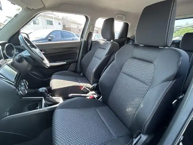 スズキ スイフト RSt 愛知県 2018(平30)年 7.4万km 黒 スマートキー/プッシュスタート/社外ナビ/フルセグTV/BT/デュアルブレーキサポート/レーダークルーズコントロール/オートライト/ビルトインETC/純正フロアマット/運転席シートヒーター /純正ドアバイザー/純正16インチAW