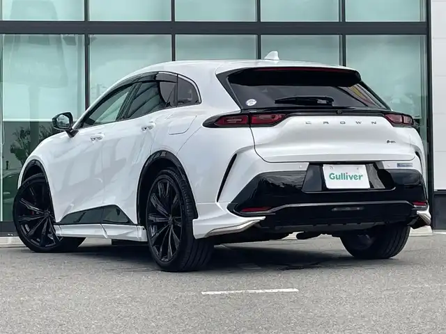 トヨタ クラウン スポーツ Z 和歌山県 2023(令5)年 2.2万km プレシャスホワイトパール 純正12.3インチナビ/フルセグTV/(AM/FM/USB/Bluetooth)/全方位カメラ/モデリスタアロ/衝突軽減ブレーキ/横滑り防止機能/レーンキープアシスト/コーナーセンサー/ブラインドスポットモニター/ヘッドアップディスプレイ/レーダークルコン/アイドリングストップ/シートヒーター/エアーベンチレーション/パワーバックドア/純正マット/純正AW