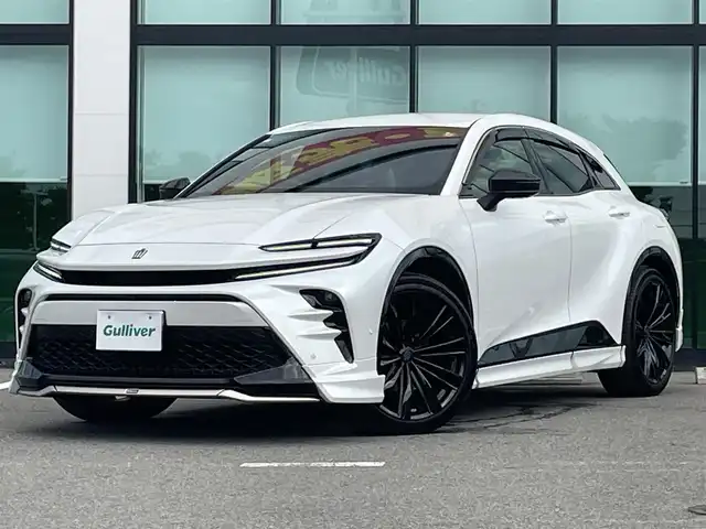 トヨタ クラウン スポーツ Z 和歌山県 2023(令5)年 2.2万km プレシャスホワイトパール 純正12.3インチナビ/フルセグTV/(AM/FM/USB/Bluetooth)/全方位カメラ/モデリスタアロ/衝突軽減ブレーキ/横滑り防止機能/レーンキープアシスト/コーナーセンサー/ブラインドスポットモニター/ヘッドアップディスプレイ/レーダークルコン/アイドリングストップ/シートヒーター/エアーベンチレーション/パワーバックドア/純正マット/純正AW