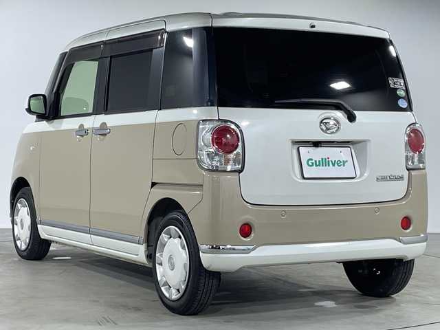 ダイハツ ムーヴ キャンバス G メイクアップ SA Ⅲ 福岡県 2018(平30)年 5.3万km パールホワイトⅢ/ナチュラルベージュマイカメタリック 2トーン 禁煙車/社外メモリナビ/・CD/DVD/BT/フルセグTV/・バックモニター/スマートアシスト３/両側パワースライドドア/ドライブレコーダー前後/LEDヘッドライト/・オートライト/・フォグランプ/スマートキー/・スペアキー/・プッシュスタート/アイドリングストップ/純正フロアマット/純正ドアバイザー