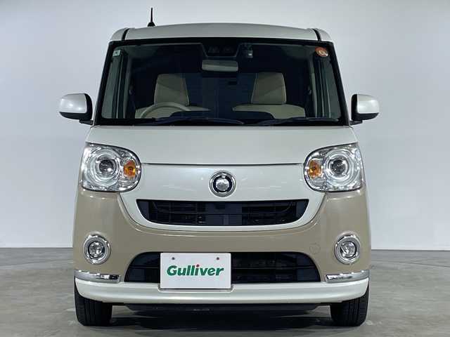 ダイハツ ムーヴ キャンバス G メイクアップ SA Ⅲ 福岡県 2018(平30)年 5.3万km パールホワイトⅢ/ナチュラルベージュマイカメタリック 2トーン 禁煙車/社外メモリナビ/・CD/DVD/BT/フルセグTV/・バックモニター/スマートアシスト３/両側パワースライドドア/ドライブレコーダー前後/LEDヘッドライト/・オートライト/・フォグランプ/スマートキー/・スペアキー/・プッシュスタート/アイドリングストップ/純正フロアマット/純正ドアバイザー
