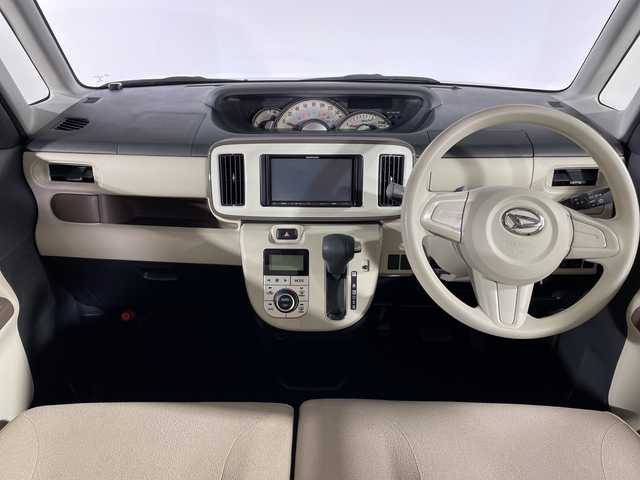 ダイハツ ムーヴ キャンバス G メイクアップ SA Ⅲ 福岡県 2018(平30)年 5.3万km パールホワイトⅢ/ナチュラルベージュマイカメタリック 2トーン 禁煙車/社外メモリナビ/・CD/DVD/BT/フルセグTV/・バックモニター/スマートアシスト３/両側パワースライドドア/ドライブレコーダー前後/LEDヘッドライト/・オートライト/・フォグランプ/スマートキー/・スペアキー/・プッシュスタート/アイドリングストップ/純正フロアマット/純正ドアバイザー