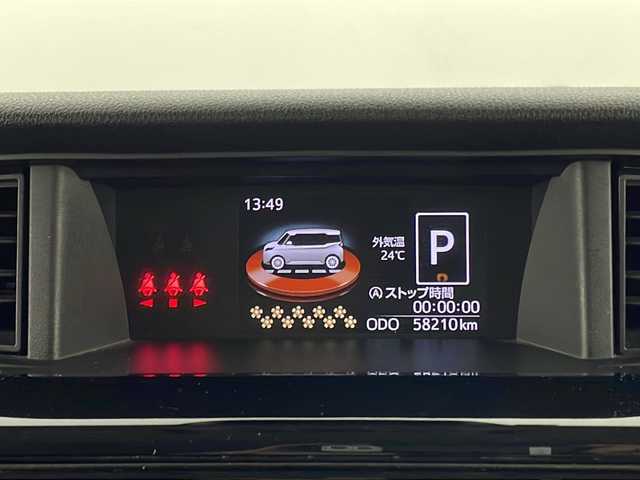 トヨタ タンク カスタムG－T 新潟県 2020(令2)年 5.9万km ブラックマイカメタリック スマートアシスト/純正ナビ/　　フルセグ/CD/BT/SD/バックカメラ/両側パワースライドドア/クルーズコントロール/LEDオートライト/オートマチックハイビーム/Fフォグ/純正15インチアルミホイール/ステアリングスイッチ/アイドリングストップ/オートエアコン/コーナーセンサー/スマートキー/ビルトインETC