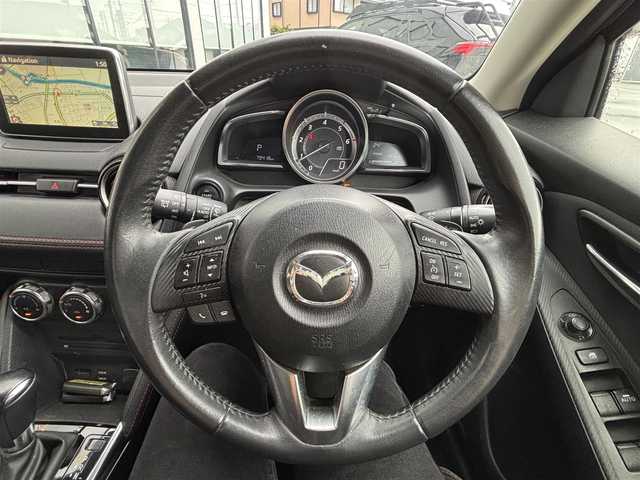 マツダ デミオ XD ツーリング 宮城県 2015(平27)年 8万km メテオグレーマイカ 登録時走行距離79418km/純正SDナビ/フルセグTV/CD/DVD/Bluetooth/バックカメラ/シティブレーキサポート/純正エアロ(F.S.R)/LEDライト/クルーズコントロール/ETC/パドルシフト/ステアリングリモコン/革巻きステアリング/アイドリングストップ/横滑り防止装置/フロアマット/ドアバイザー/ウインカーミラー