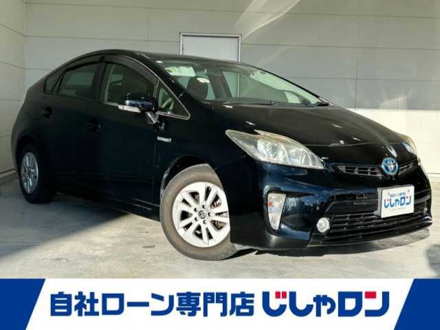 トヨタ プリウス S 沖縄県 2014(平26)年 7.3万km ブラック (株)IDOMが運営する【じしゃロンOO店】の自社ローン専用車両になりますこちらは現金またはオートローンご利用時の価格です。自社ローンご希望の方は別途その旨お申付け下さい/・プッシュスタート　/・ナビ　/・ＴＶ　/・Ｂｌｕｅｔｏｏｔｈ接続　/・ＥＴＣ　/・バックカメラ　/・ＵＳＢ入力端子　/・アイドリングストップ　/・カーテンエアバック　/・ABS　/・スマートキー　/・パワーステアリング