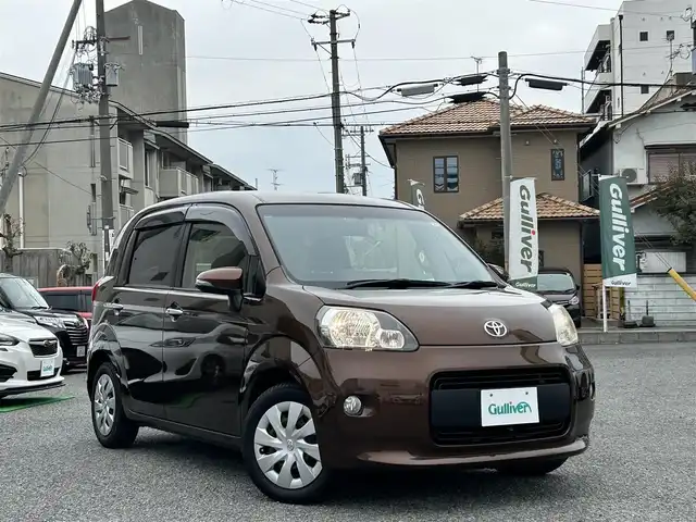 トヨタ ポルテ F 兵庫県 2014(平26)年 8.1万km ダークブラウンマイカメタリック ワンオーナー/純正ナビ(フルセグTV、BT、DVD)/車外カメラ(バック、フロント)/片側パワースライドドア/純正ETC/片側パワースライドドア/スマートキー/純正フロアマット/ステアリングリモコン