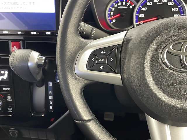 トヨタ ルーミー カスタムG－T 栃木県 2019(令1)年 5.7万km パールホワイトⅢ 純正9インチナビ/ 【AM/FM/CD/DVD/SD/BT/フルセグTV】/バックカメラ/モデリスタエアロ/プリクラッシュセーフティ/クリアランスソナー/クルーズコントロール/両側パワースライドドア/ドライブレコーダー 前後/LEDヘッドライト/オートハイビーム/アイドリングストップ/横滑り防止装置/純正ドアバイザー/純正フロアマット/ステアリングスイッチ/ETC/スペアキー１本