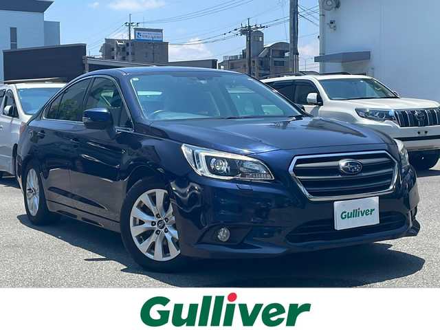 スバル レガシィ Ｂ４ ベース 福岡県 2016(平28)年 10.4万km ダークブルーパール ワンオーナー/純正ナビ（Blouetooth）/フルセグTV（DVD・CD再生機能あり）/プレミアムサウンド（haman kardon)/ドライブレコーダー（前方のみ）/USB入力端子/ビルトインETC/MTモード付AT車/パワーウィンドウ/クルーズコントロール（追従あり）/電動リアゲート/純正フロアマット/純正アルミホイール/横滑り防止装置/レーンキープアシスト/盗難防止装置/ダウンヒルアシストコントロール/衝突被害軽減システム/パワーステアリング/ABS/エアバッグ（運転席・助手席・サイド）/プッシュスタート/スマートキー/スペアキー/保証書/取扱説明書