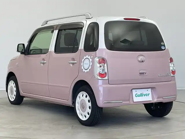 ダイハツ ミラ ココア プラスX 新潟県 2017(平29)年 4.8万km パールホワイトⅢ/ムースピンクパール 2トーン 純正メモリナビ【NSZN-W67D】/　フルセグTV/Bluetooth/CD/DVD/ドライブレコーダー【DRN-H66N】/バックモニター/ETC/LEDヘッドライト/アイドリングストップ/