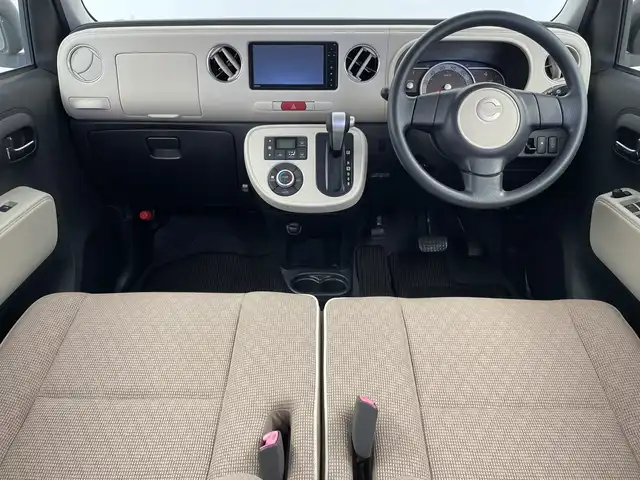 ダイハツ ミラ ココア プラスX 新潟県 2017(平29)年 4.8万km パールホワイトⅢ/ムースピンクパール 2トーン 純正メモリナビ【NSZN-W67D】/　フルセグTV/Bluetooth/CD/DVD/ドライブレコーダー【DRN-H66N】/バックモニター/ETC/LEDヘッドライト/アイドリングストップ/