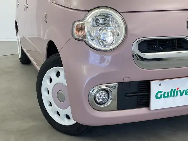 ダイハツ ミラ ココア プラスX 新潟県 2017(平29)年 4.8万km パールホワイトⅢ/ムースピンクパール 2トーン 純正メモリナビ【NSZN-W67D】/　フルセグTV/Bluetooth/CD/DVD/ドライブレコーダー【DRN-H66N】/バックモニター/ETC/LEDヘッドライト/アイドリングストップ/