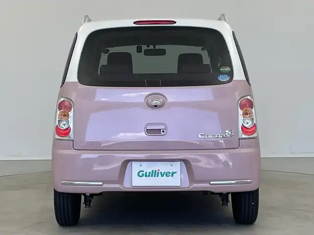 ダイハツ ミラ ココア プラスX 新潟県 2017(平29)年 4.8万km パールホワイトⅢ/ムースピンクパール 2トーン 純正メモリナビ【NSZN-W67D】/　フルセグTV/Bluetooth/CD/DVD/ドライブレコーダー【DRN-H66N】/バックモニター/ETC/LEDヘッドライト/アイドリングストップ/