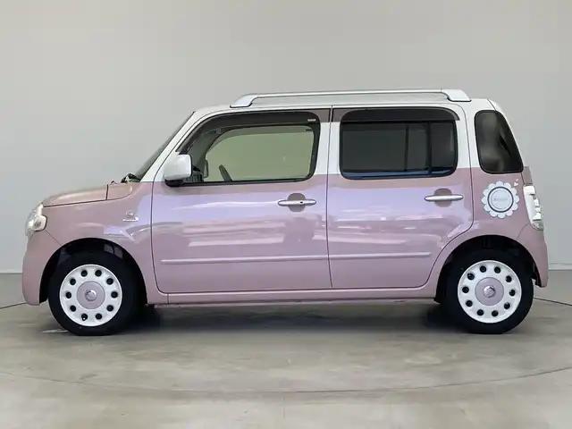 ダイハツ ミラ ココア プラスX 新潟県 2017(平29)年 4.8万km パールホワイトⅢ/ムースピンクパール 2トーン 純正メモリナビ【NSZN-W67D】/　フルセグTV/Bluetooth/CD/DVD/ドライブレコーダー【DRN-H66N】/バックモニター/ETC/LEDヘッドライト/アイドリングストップ/