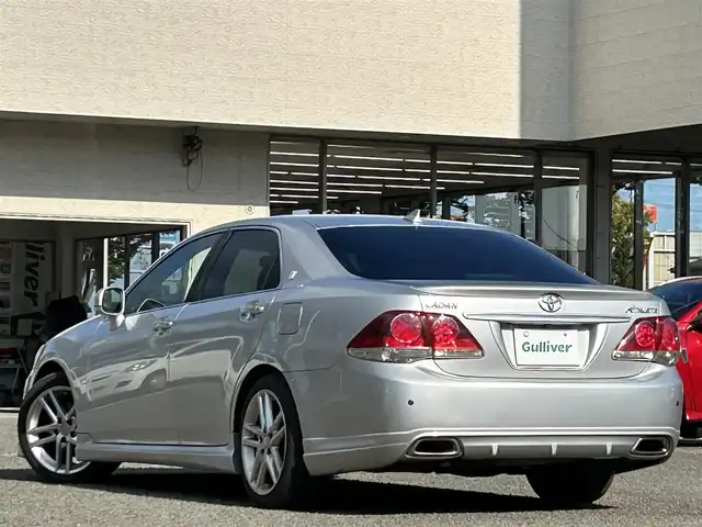 トヨタ クラウン アスリート プレミアムエディション 宮城県 2012(平24)年 15.4万km シルバーM 純正ナビ/モデリスタエアロ/スペアキー×１/エンジンスターター×１/ＥＴＣ/プッシュスタートボタン/電動格納ミラー/シートポジションスイッチ/クルーズコントロール/純正マット/バックカメラ/ドアバイザー/パワーシートD、N