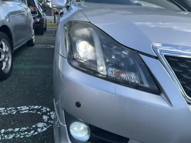 トヨタ クラウン アスリート プレミアムエディション 宮城県 2012(平24)年 15.4万km シルバーM 純正ナビ/モデリスタエアロ/スペアキー×１/エンジンスターター×１/ＥＴＣ/プッシュスタートボタン/電動格納ミラー/シートポジションスイッチ/クルーズコントロール/純正マット/バックカメラ/ドアバイザー/パワーシートD、N