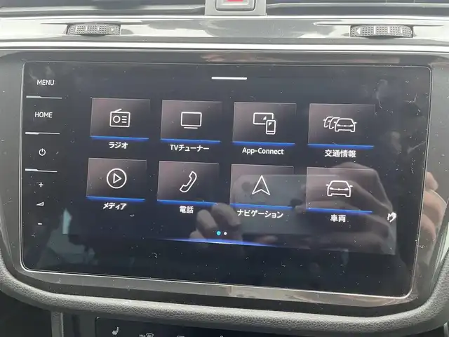 フォルクスワーゲン ＶＷ ティグアン TSI エレガンス 新潟県 2021(令3)年 3万km オリックスホワイトパールエフェクト 純正ナビ/(Bluetooth/AppleCarPlay/AndroidAuto)/フルセグTV/衝突軽減ブレーキ/レーンキープアシスト/レーダークルーズコントロール/全方位カメラ/バックカメラ/全席シートヒーター/電動リアゲート/パーキングアシスト/ヘッドアップディスプレイ/ドライブレコーダー（前後）/ビルトインETC/プッシュスタート/スマートキー/スペアキー×1/保証書