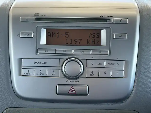 スズキ ワゴンＲ FX－LTD 茨城県 2010(平22)年 5万km シルキーシルバーメタリック 純正カーオーディオ/　(AM/FM/CD)/スマートキー/純正アルミホイール/社外フロアマット/パワーステアリング/ABS/Wエアバック/取扱説明書/スペアキー