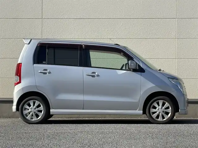 スズキ ワゴンＲ FX－LTD 茨城県 2010(平22)年 5万km シルキーシルバーメタリック 純正カーオーディオ/　(AM/FM/CD)/スマートキー/純正アルミホイール/社外フロアマット/パワーステアリング/ABS/Wエアバック/取扱説明書/スペアキー