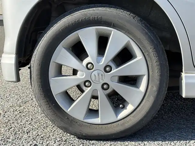 スズキ ワゴンＲ FX－LTD 茨城県 2010(平22)年 5万km シルキーシルバーメタリック 純正カーオーディオ/　(AM/FM/CD)/スマートキー/純正アルミホイール/社外フロアマット/パワーステアリング/ABS/Wエアバック/取扱説明書/スペアキー