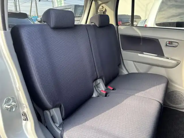 スズキ ワゴンＲ FX－LTD 茨城県 2010(平22)年 5万km シルキーシルバーメタリック 純正カーオーディオ/　(AM/FM/CD)/スマートキー/純正アルミホイール/社外フロアマット/パワーステアリング/ABS/Wエアバック/取扱説明書/スペアキー