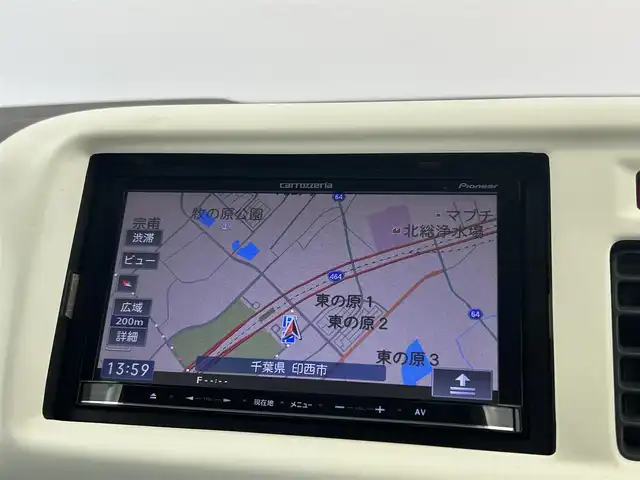 ホンダ ライフ パステル 千葉県 2009(平21)年 5.9万km ピンクゴールドメタリック 禁煙車/社外７型メモリナビ/・型番：AVIC-MRZ02/・AM/FM/ワンセグTV/ホンダスマートパーキングアシスト/オートエアコン/純正フロアマット/純正ドアバイザー/純正ホイールキャップ/ハロゲンヘッドライト/・ヘッドライトレベライザー/電動格納ミラー