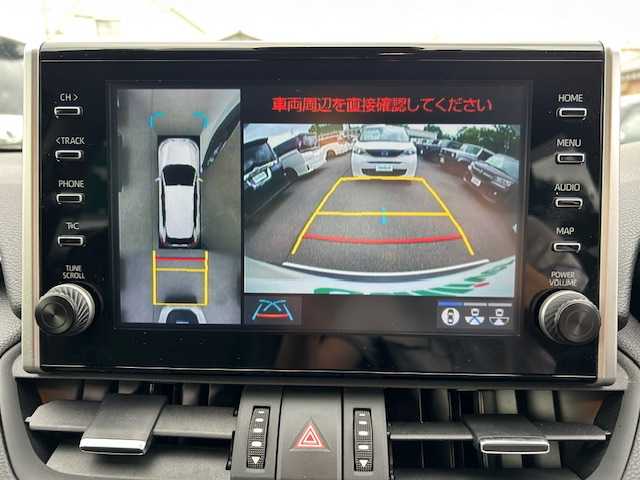 トヨタ ＲＡＶ４ G Zパッケージ 大阪府 2019(令1)年 2.4万km ホワイトパールクリスタルシャイン ブラインドスポットモニター/社外ナビ(BT/フルセグ/DVD)/レーダークルーズコントロール/プリクラッシュセーフティー/レーンキープアシスト/盗難防止装置/横滑り防止装置/ETC/LEDヘッドライト/オートライト/オートマチックハイビーム/レザーシート/シートヒーター/パワーシート/シートメモリー/電動リアゲート/ルーフレール/純正フロアマット/純正アルミホイール/スペアキー(1本)