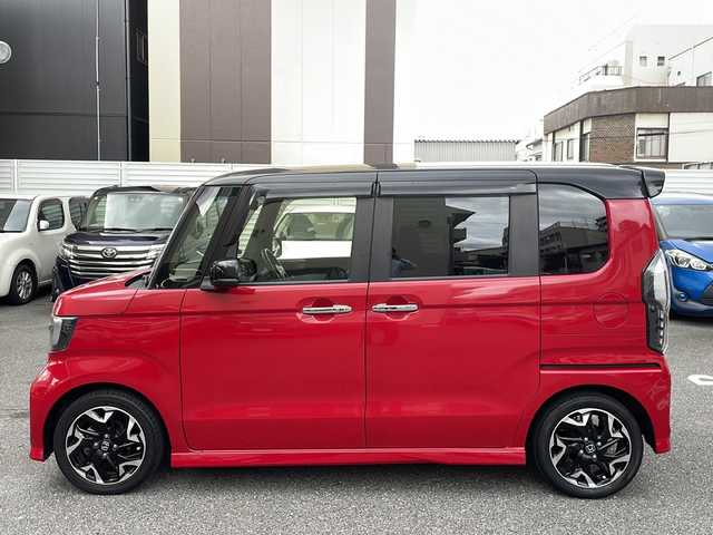 ホンダ Ｎ ＢＯＸ 2トン カスタム G L ターボ ホンダセンシング 広島県 2020(令2)年 6.1万km ミラノレッド /登録時走行距離/　　　　　　　61027キロ/Honda SENSING/ナビ装着用スペシャルパッケージ/オートリトラミラー/アレルクリーンプラスシート/プラズマクラスター/リア左側パワースライドドア/リア右側パワースライドドア/前席用i-サイドエアバッグシステム/サイドカーテンエアバッグシステム(前席/後席対応)/ブラック塗装＋切削 15インチアルミホイール/プライムスムース＆トリコットコンビシート/運転席＆助手席シートヒーター/2トーン塗装/スペアキー×１/ビルトインETC/新車時整備手帳/　　【保証書】/取扱説明書/