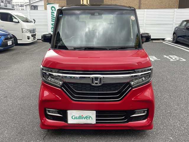ホンダ Ｎ ＢＯＸ 2トン カスタム G L ターボ ホンダセンシング 広島県 2020(令2)年 6.1万km ミラノレッド /登録時走行距離/　　　　　　　61027キロ/Honda SENSING/ナビ装着用スペシャルパッケージ/オートリトラミラー/アレルクリーンプラスシート/プラズマクラスター/リア左側パワースライドドア/リア右側パワースライドドア/前席用i-サイドエアバッグシステム/サイドカーテンエアバッグシステム(前席/後席対応)/ブラック塗装＋切削 15インチアルミホイール/プライムスムース＆トリコットコンビシート/運転席＆助手席シートヒーター/2トーン塗装/スペアキー×１/ビルトインETC/新車時整備手帳/　　【保証書】/取扱説明書/
