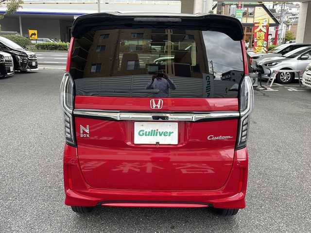 ホンダ Ｎ ＢＯＸ 2トン カスタム G L ターボ ホンダセンシング 広島県 2020(令2)年 6.1万km ミラノレッド /登録時走行距離/　　　　　　　61027キロ/Honda SENSING/ナビ装着用スペシャルパッケージ/オートリトラミラー/アレルクリーンプラスシート/プラズマクラスター/リア左側パワースライドドア/リア右側パワースライドドア/前席用i-サイドエアバッグシステム/サイドカーテンエアバッグシステム(前席/後席対応)/ブラック塗装＋切削 15インチアルミホイール/プライムスムース＆トリコットコンビシート/運転席＆助手席シートヒーター/2トーン塗装/スペアキー×１/ビルトインETC/新車時整備手帳/　　【保証書】/取扱説明書/