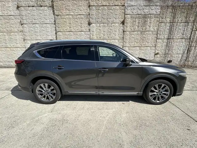 マツダ ＣＸ－８ XD Lパッケージ 岡山県 2018(平30)年 6.4万km マシーングレープレミアムM BOSEサウンドシステム/純正メモリナビ/（Bluetooth/フルセグ）/全方位カメラ/衝突軽減システム/レーンアシスト/ブラインドスポットモニター/レーダークルーズ/ETC/レザーシート/パワーシート/シートヒーター/エアシート/パワーバックドア/前後ドライブレコーダー/ルーフレール/ハンドルヒーター/純正19インチAW