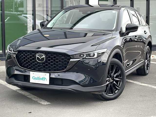 マツダ ＣＸ－５ XD ブラックトーンエディション 道東・釧路十勝 2023(令5)年 2.2万km ジェットブラックマイカ ・４WD　/・10.25インチマツダコネクトナビ/（AM・FM・フルセグ・BT）/・全方位カメラ　/・アダプティブクルーズコントロール　/・ハーフレザーシート/・前席シートヒーター/・スマートキー/・プッシュスタート/・ステアリングスイッチ/・ステアリングヒーター　/・LEDヘッドライト　/・オートライト　/・ドライブレコーダー　/・パワーシート/・オフロードトラクションアシスト/・オートブレーキホールド/・純正アルミホイール/・横滑り防止/・盗難防止/・衝突軽減システム