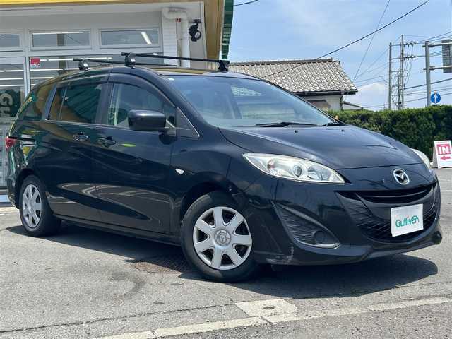 マツダ プレマシー 20C スカイアクティブ 神奈川県 2016(平28)年 4.9万km ジェットブラックマイカ ・ワンオーナー/・純正ナビ（BT/CD/DVD/SD/ワンセグ）/・ETC/・片側電動スライドドア/・純正フロアマット/・オートライト/・キセノンヘッドライト/・リモコンキー/・横滑り防止装置/・アイドリングストップ/・パワーウィンドウ/・パワーステアリング
