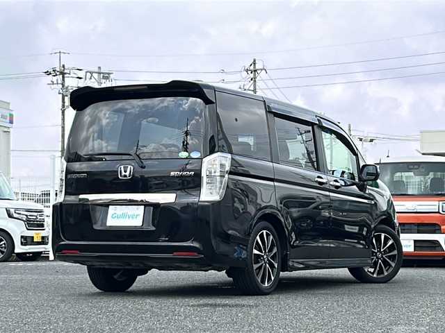 ホンダ ステップワゴン スパーダ Z クールスピリット 愛知県 2013(平25)年 9.2万km プレミアムスパークルブラックパール /禁煙/整備記録簿H25.26.28.30.R6//純正ナビ/TV//バックカメラ/ETC//両側パワースライドドア//革巻きステア/ステアスイッチ/パドルシフト//ACC/ECON/アイドリングストップ//クルーズコントロール/横滑り防止機能/盗難防止装置//純正17インチAW//HIDヘッドライト/オートライト/フォグランプ//電動格納ウィンカーミラー//純正フロアマット//ドアバイザー//シートリフト//保証書//ナビ取説//スペアスマートキー有
